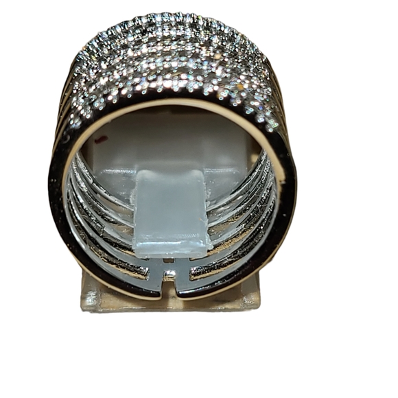 5 Tier Blingy Fashion Ring L4 - Picture 3 of 3
